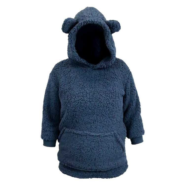 Unique Living - hoodie pippa kids 50x70cm dark blue