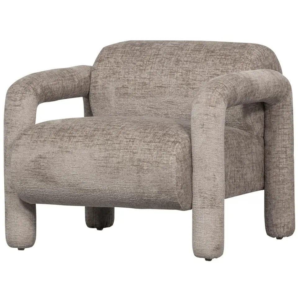 Woood - Lenny fauteuil zand 65x76x82cm