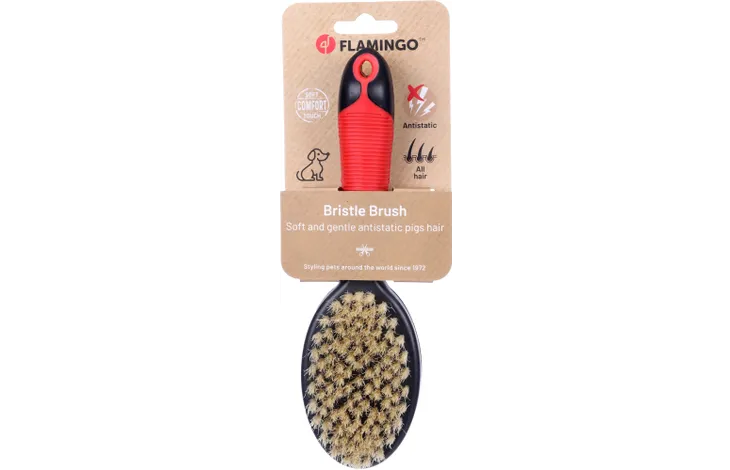Flamingo - Borstel Zacht Premium Care - 22 x 6 x 4 - Zwart