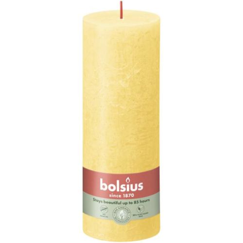 Stompkaars 190/68 Rustiek Sunny Yellow - Bolsius