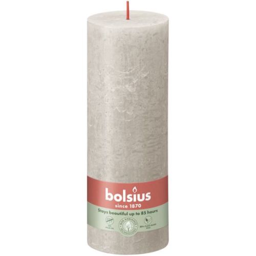 Stompkaars 190/68 Rustiek Sandy grey - Bolsius