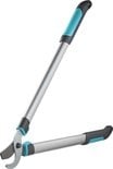 Takkenschaar EasyCut 680 B met lange steel, grijze messen en blauwe handgreep