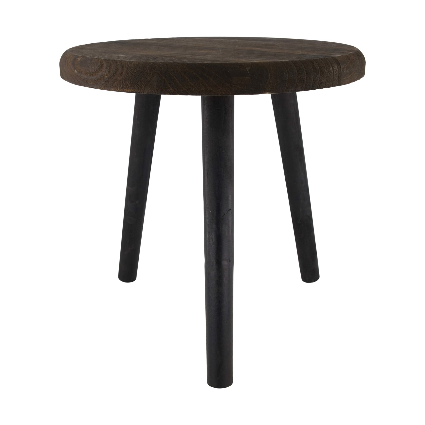 Bijzettafel rond paulownia hout KD