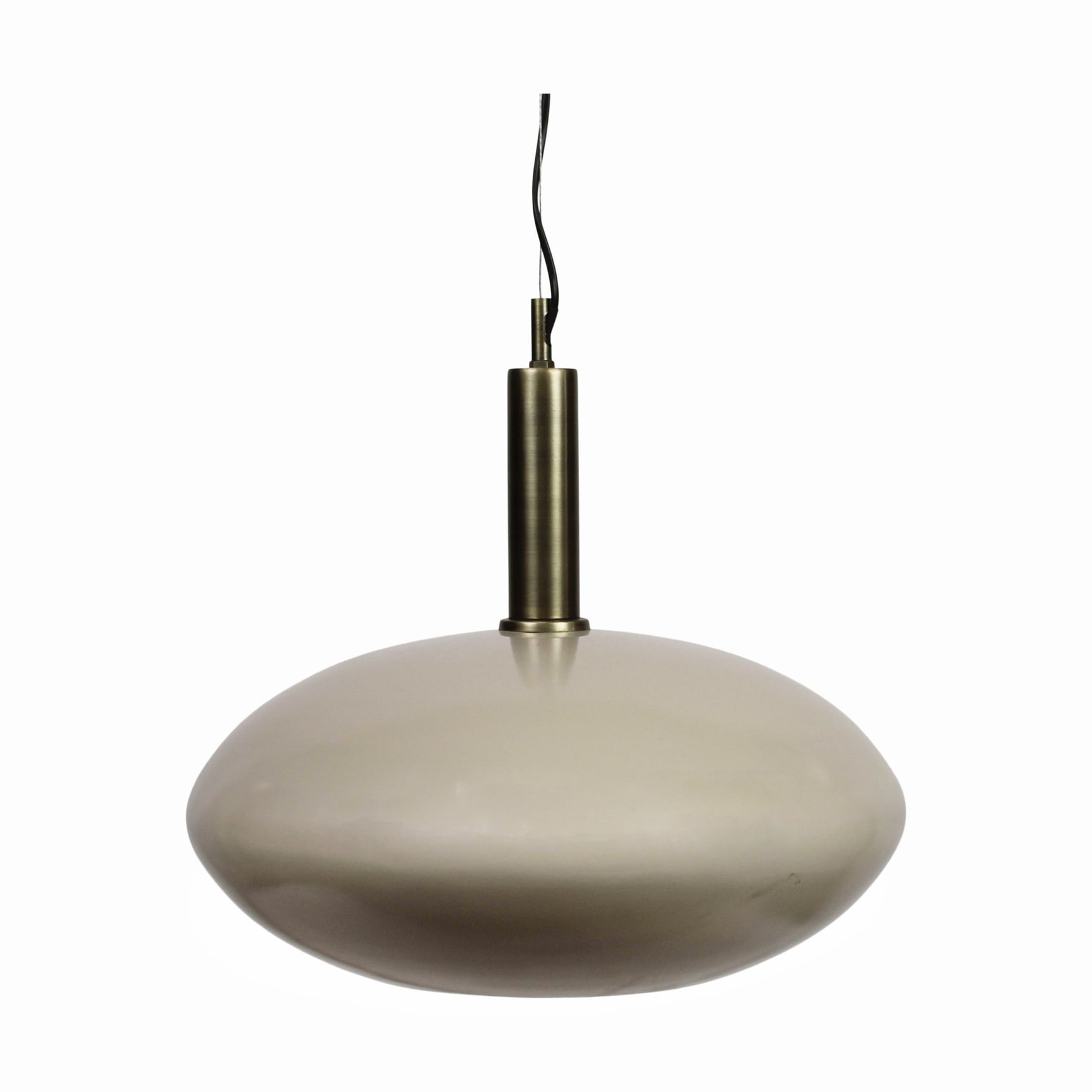 Hang lamp rond metaal 46x46x36cm
