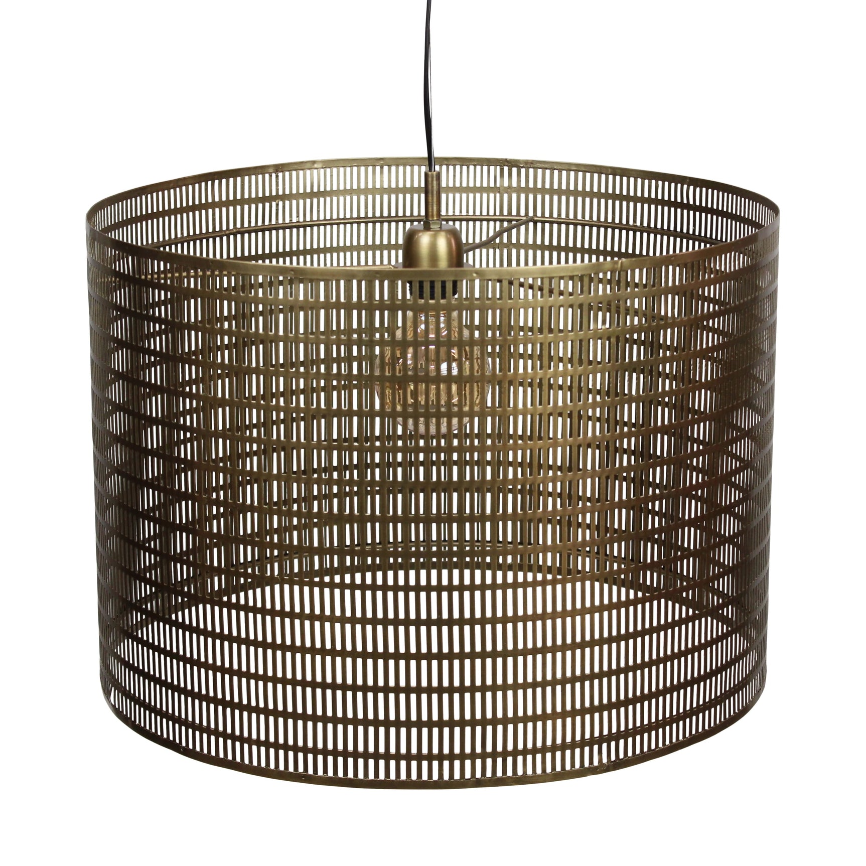 Hang lamp rond metaal 55x55x39cm