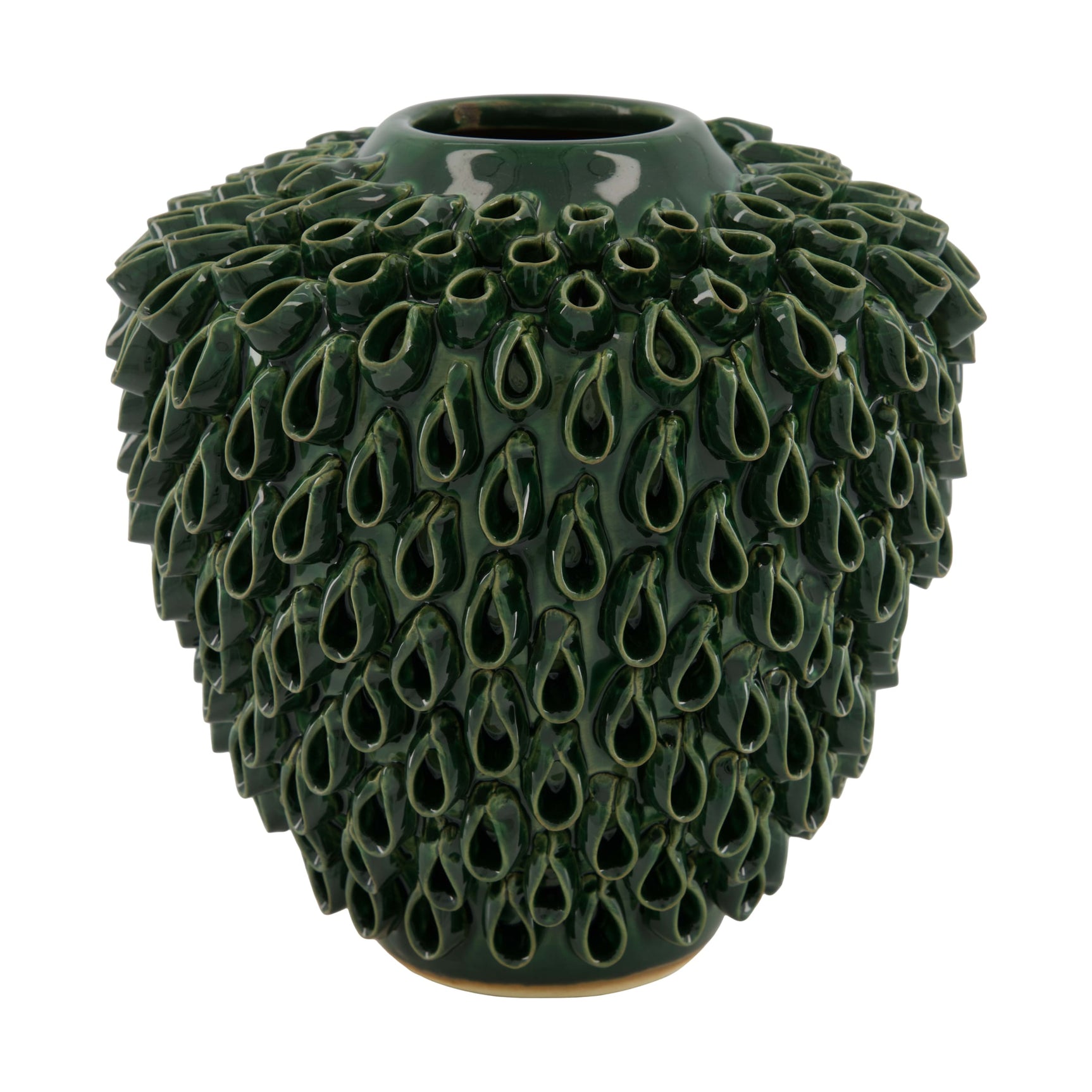 Vaas rond keramiek 21x21x20cm