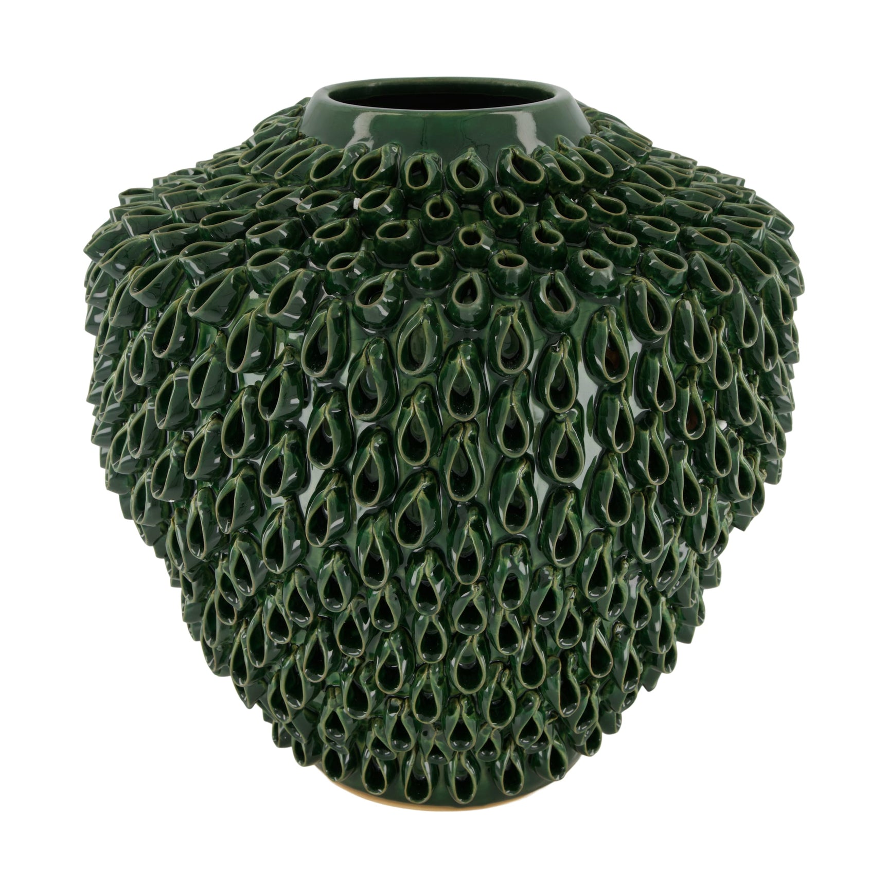 Vaas rond keramiek 30x30x30cm