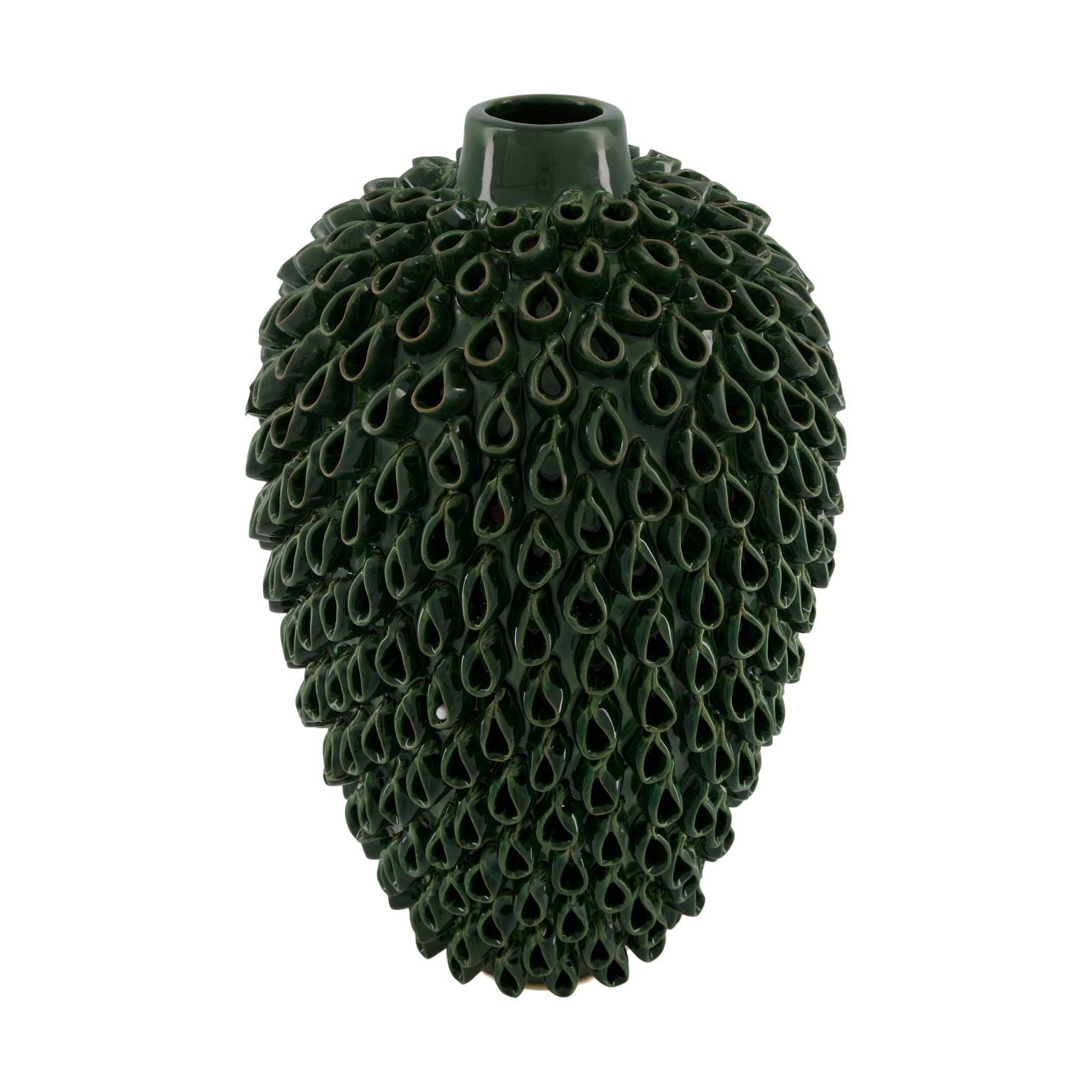 Vaas rond keramiek 23x23x37.5cm