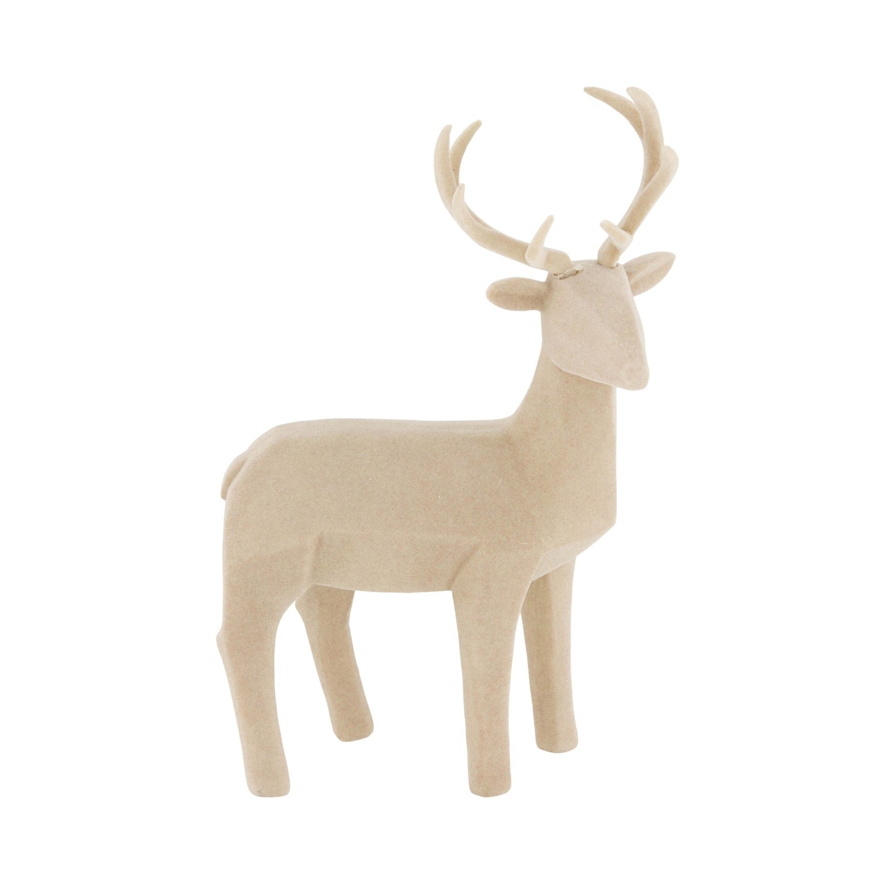 Figuur rendier polyresin 18x9x30.5cm