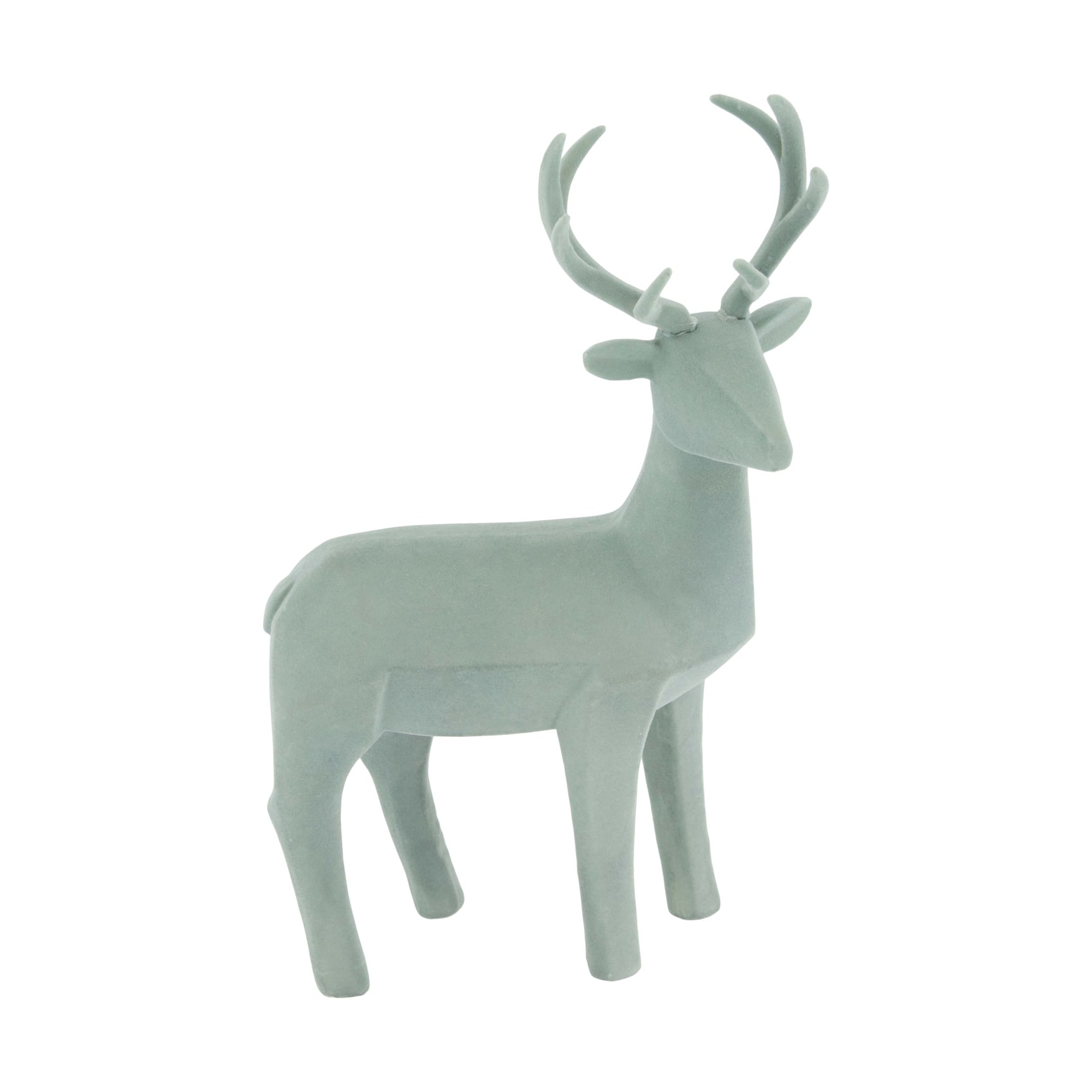 Figuur rendier polyresin 18x9x30.5cm