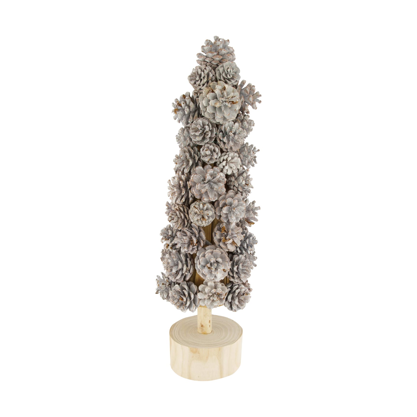 Beeld Boom dennenappel 14x14x54cm