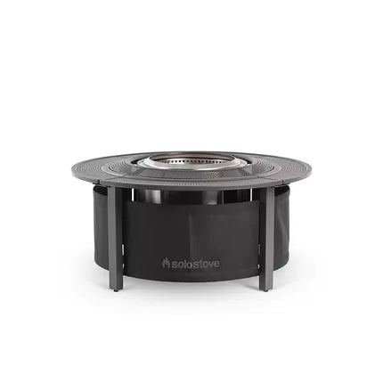 Solo Stove Ranger vuurkorf met geperforeerd deksel en open brander