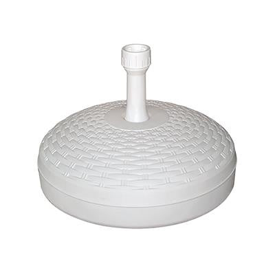 Parasolstandaard Rotan Wit