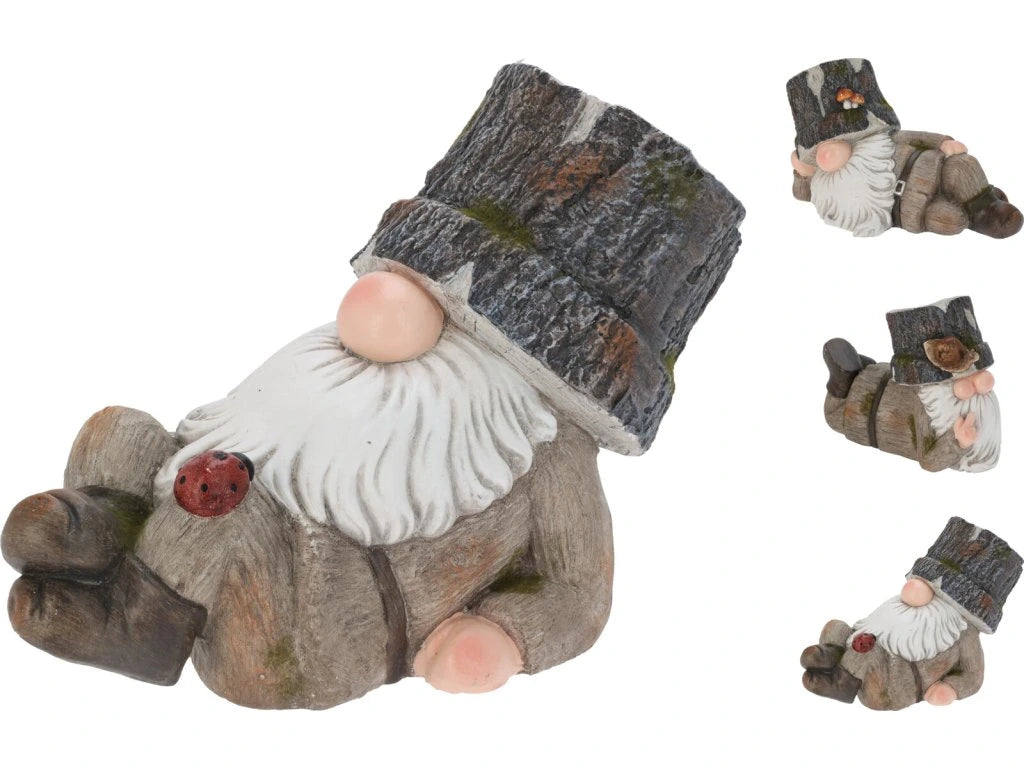 Bloempot gnome, 3 assorti