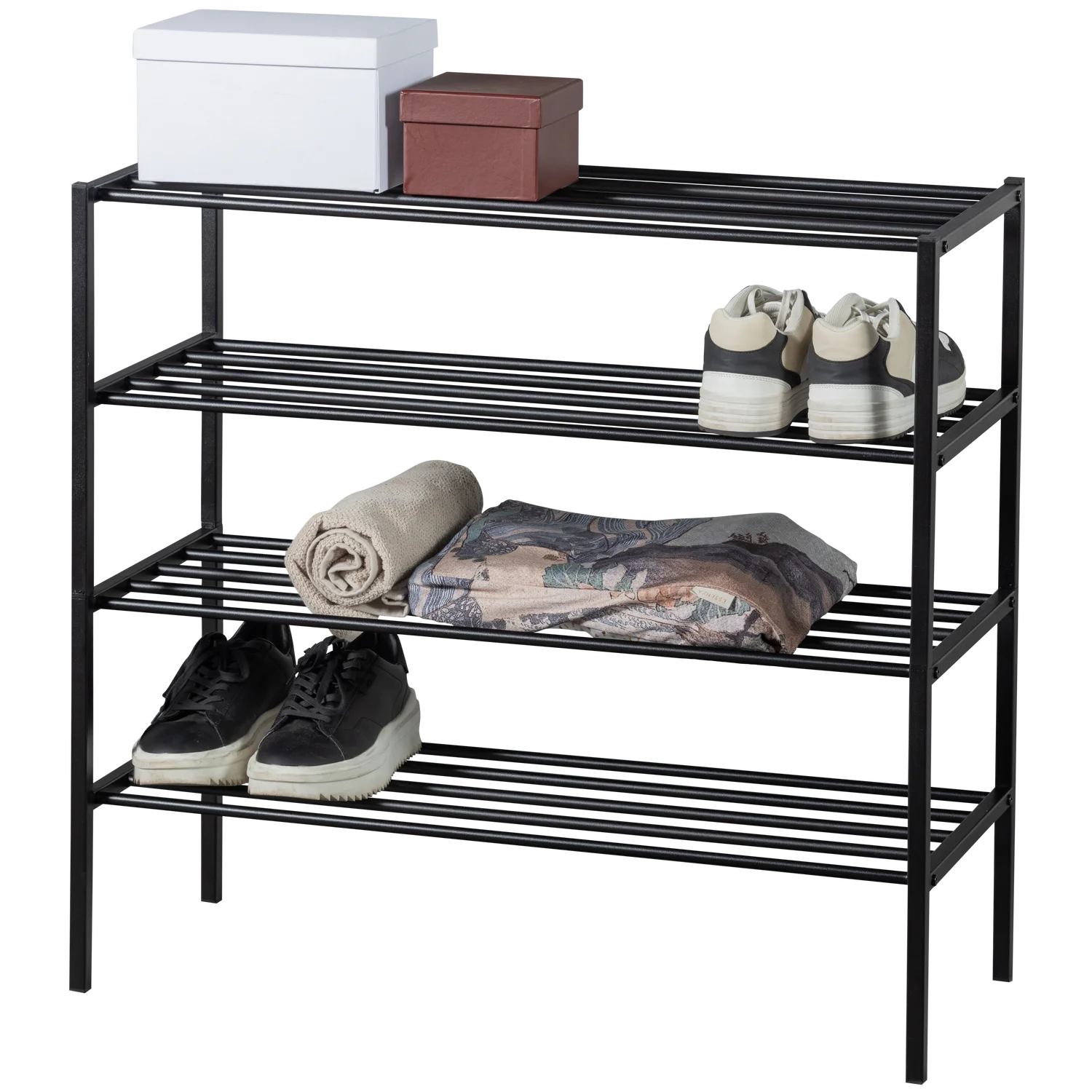 WOOOD - Ferro schoenenrek metaal zwart v 2