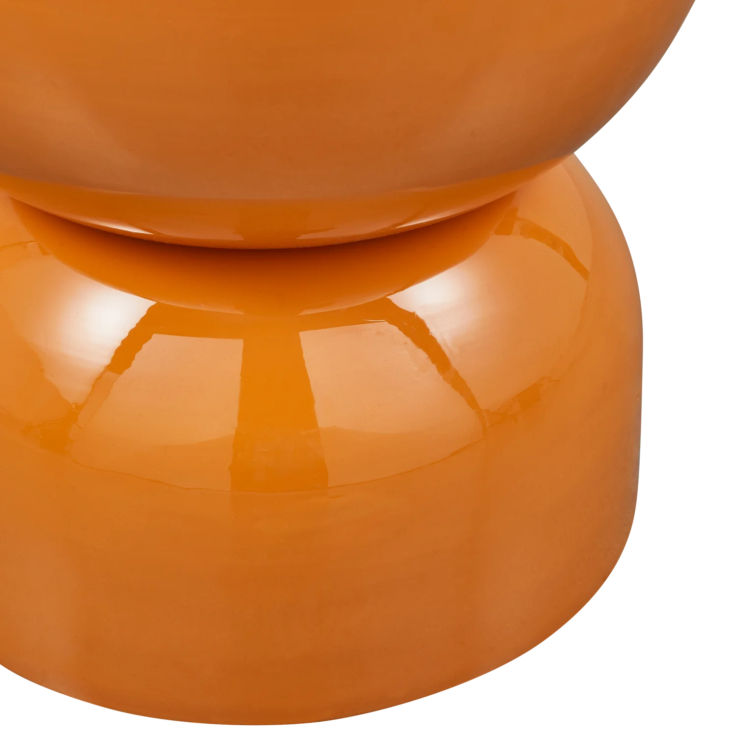 WOOOD - Hekla bijzettafel metaal oranje