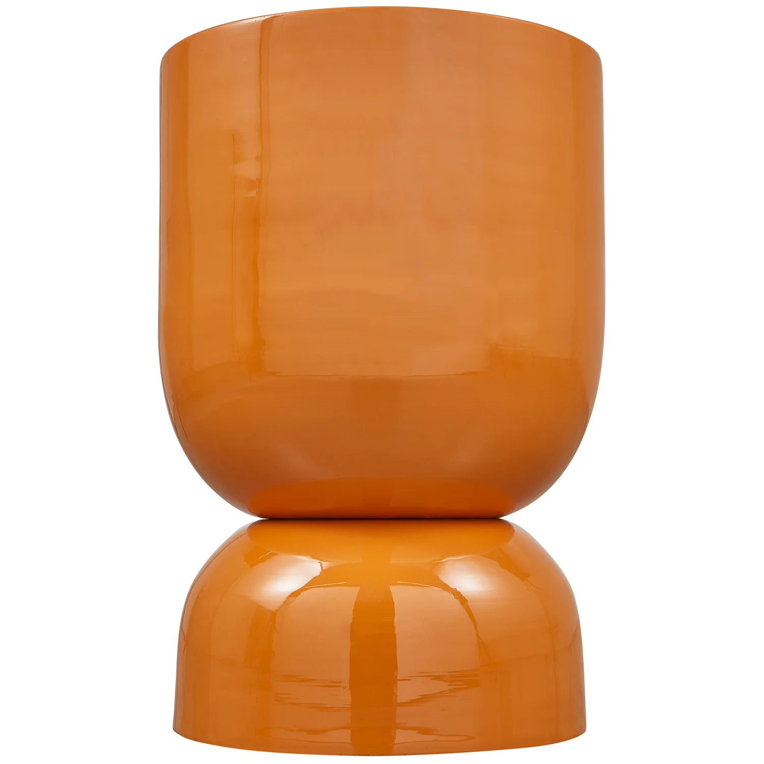 WOOOD - Hekla bijzettafel metaal oranje