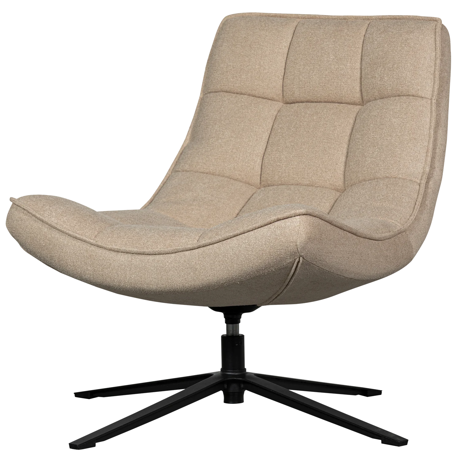 WOOOD - Maudi draaifauteuil naturel