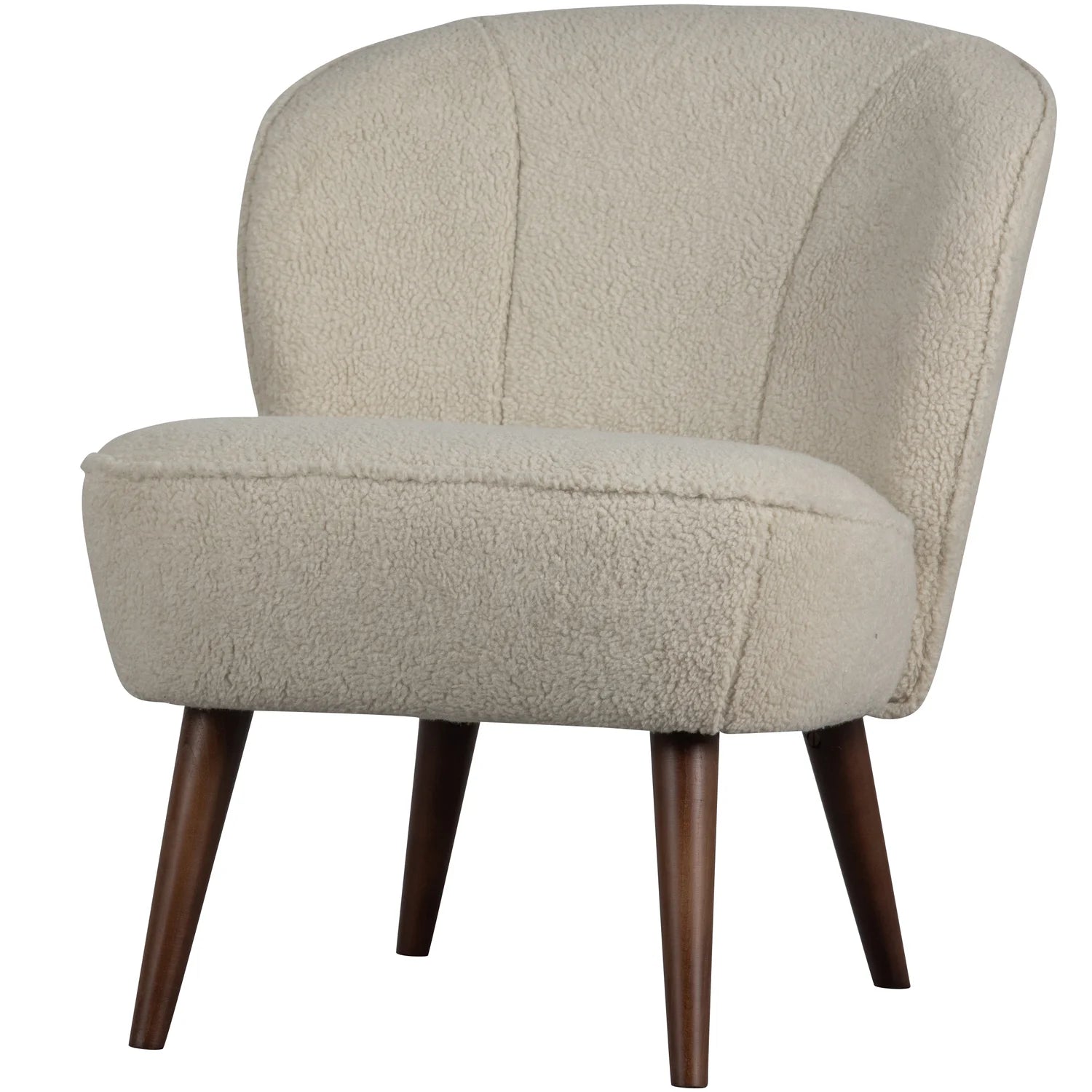 WOOOD - Fauteuil Sara Teddy off white