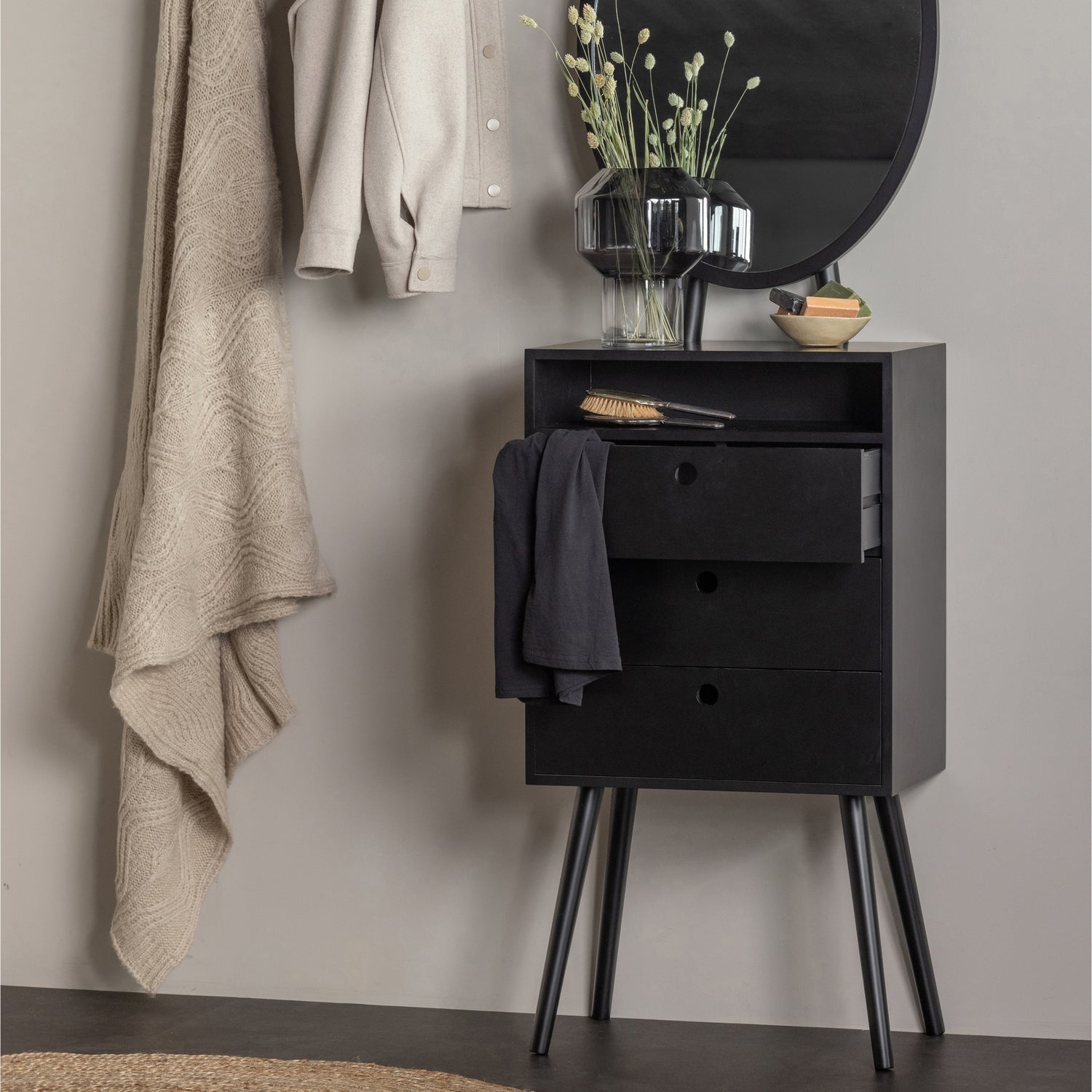 ROSS VLOERKLEED NATUREL O150 CM