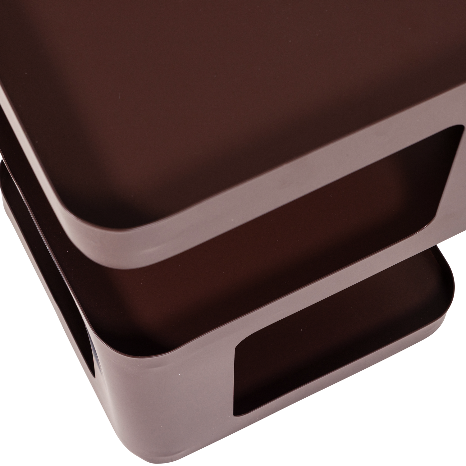 RIV BIJZETTAFEL/NACHTKASTJE METAAL PAARS/BRUIN