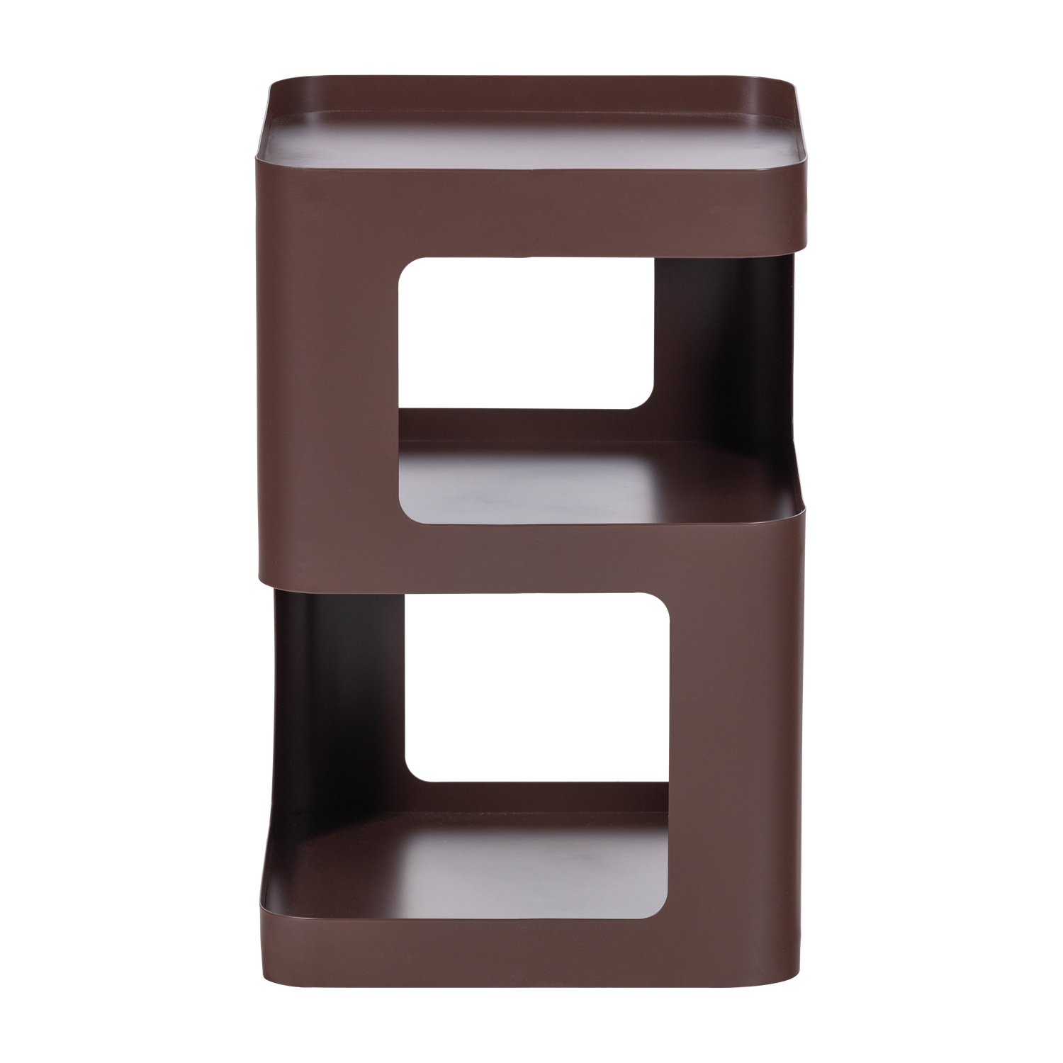 RIV BIJZETTAFEL/NACHTKASTJE METAAL PAARS/BRUIN