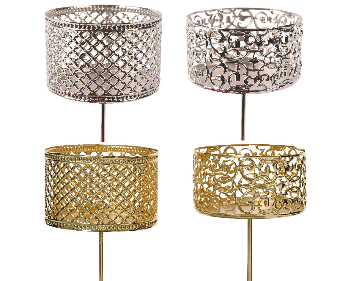 Kandelaar ijzer 4ass