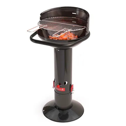 Barbecook - Loewy 45 houtskoolbarbecue uit email zwart Ø 43cm H 97cm