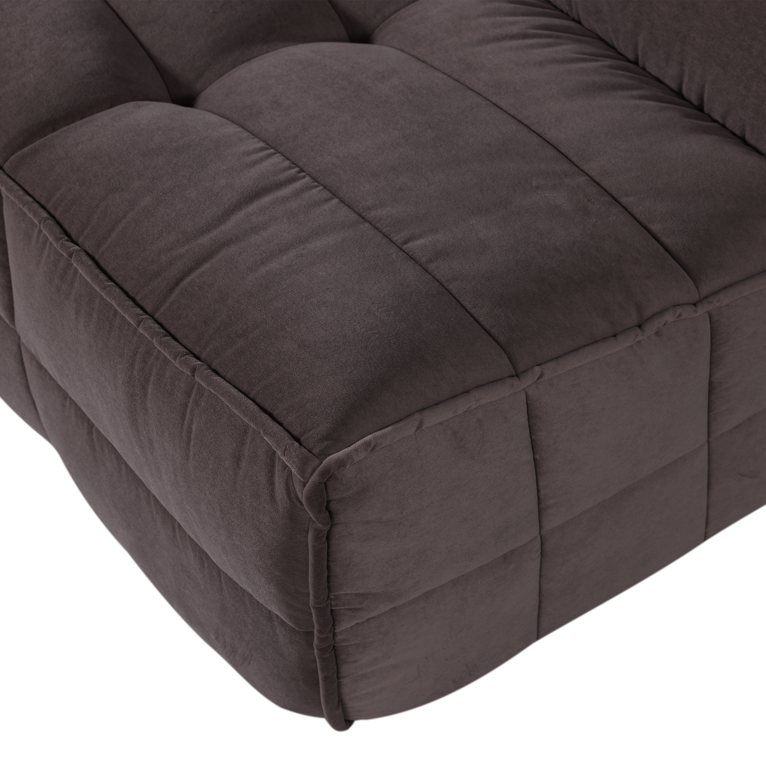 CLUSTER 3-ZITS BANK VELVET CHOCOLADE BRUIN