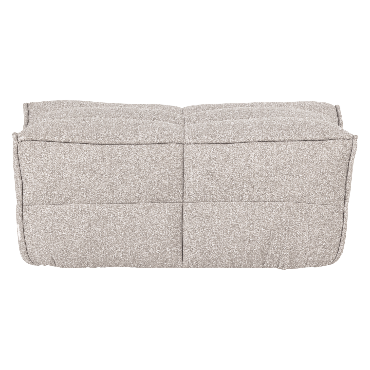 CLUSTER HOCKER BOUCLE ZAND BEIGE