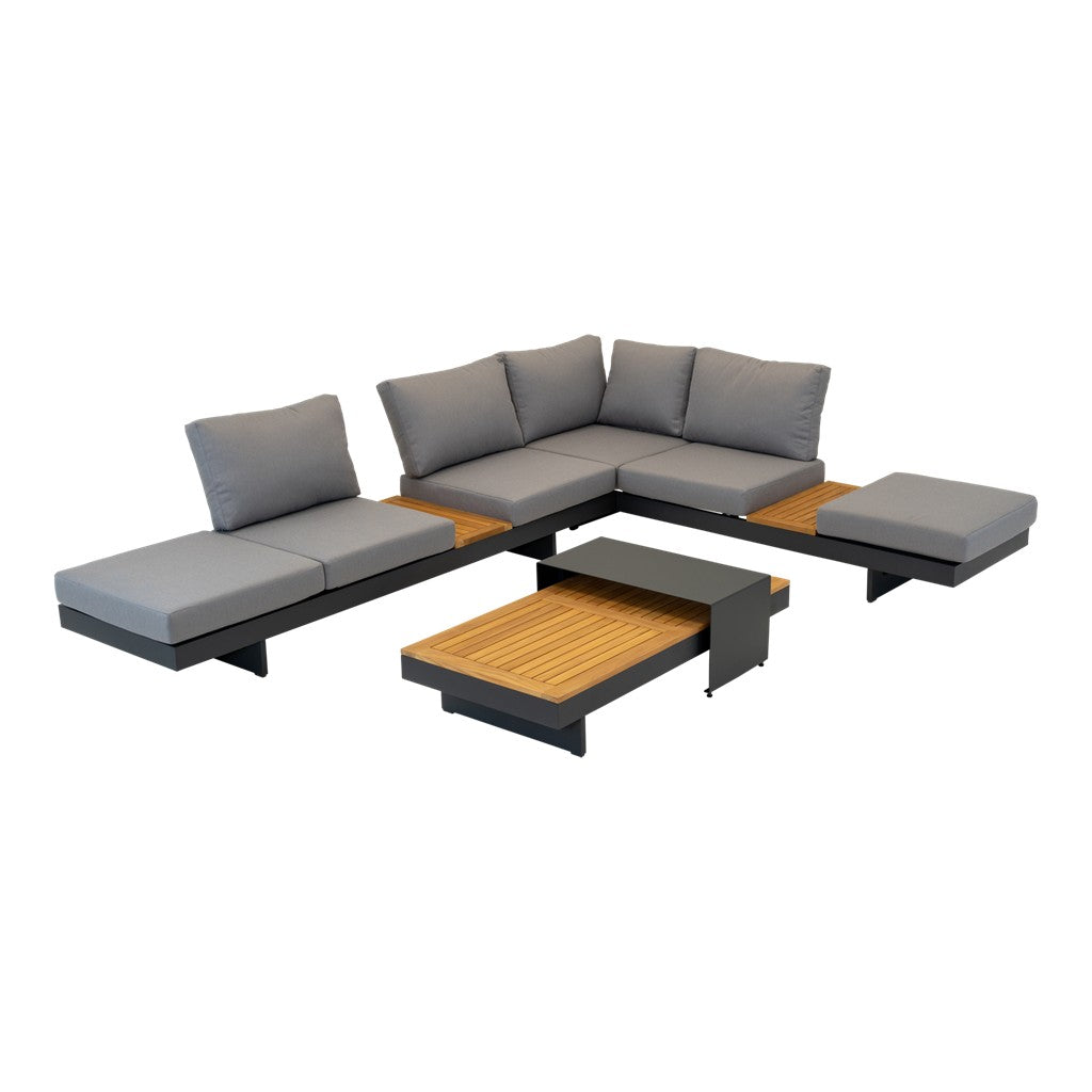 Loungeset Barbados Steen - Lesli Living