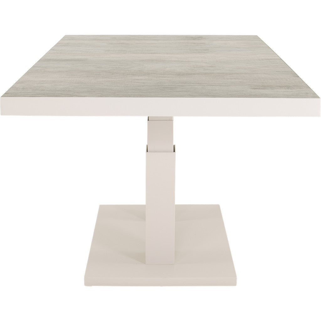 Loungetafel verstelbaar Prato Crema 140x85cm - Lesli Living
