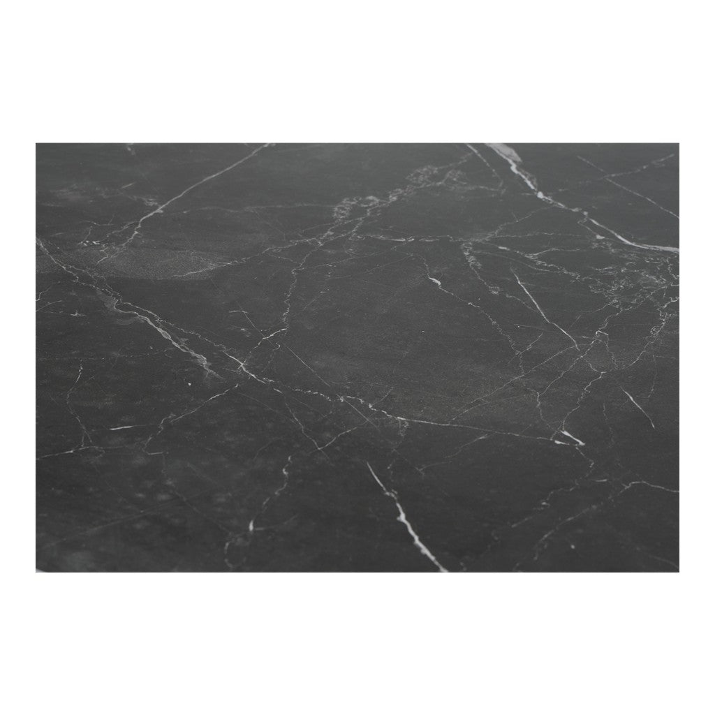 Tafel Monte Carlo Zwart 180x90cm - Lesli Living