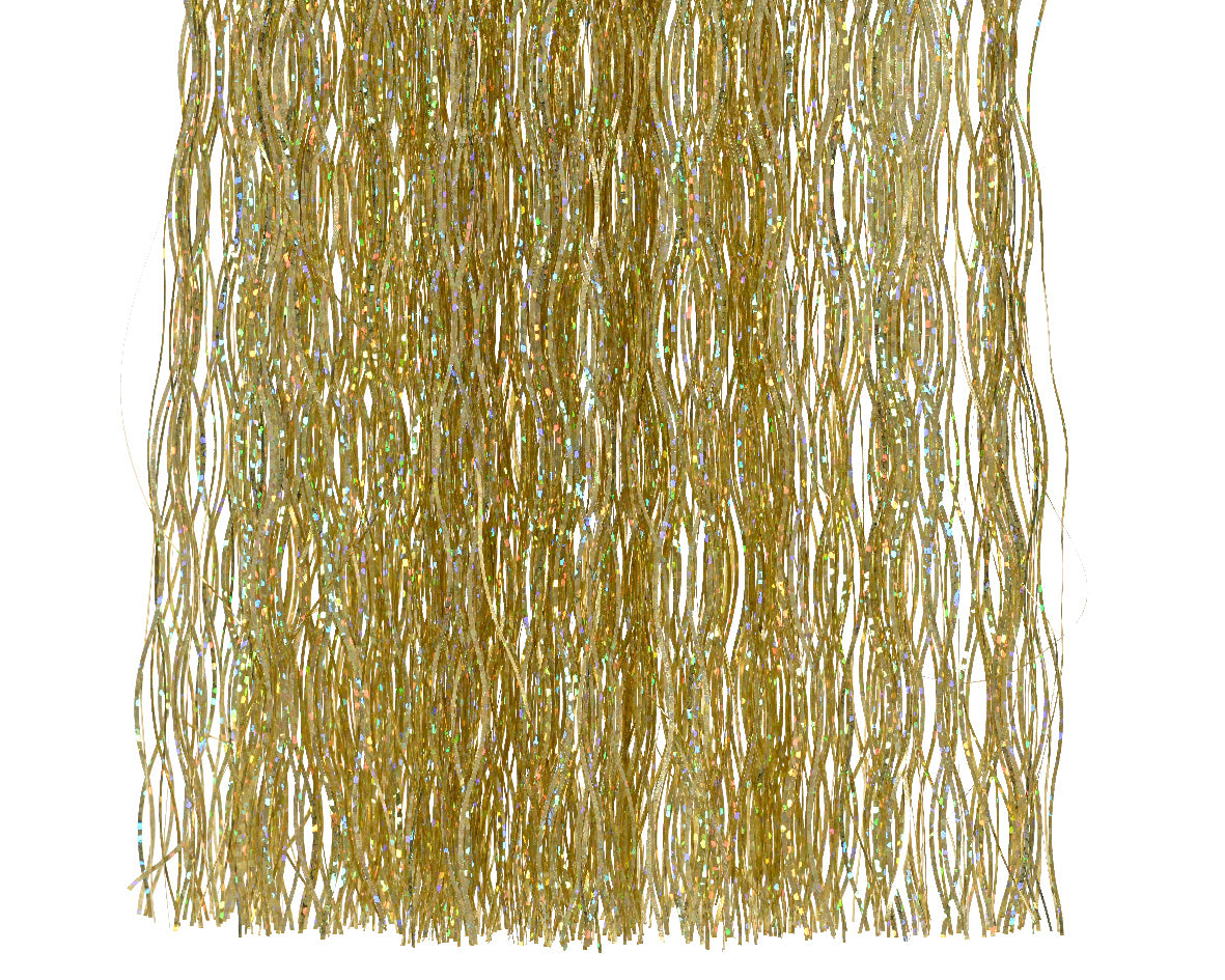 Lametta vinyl shiny small wave