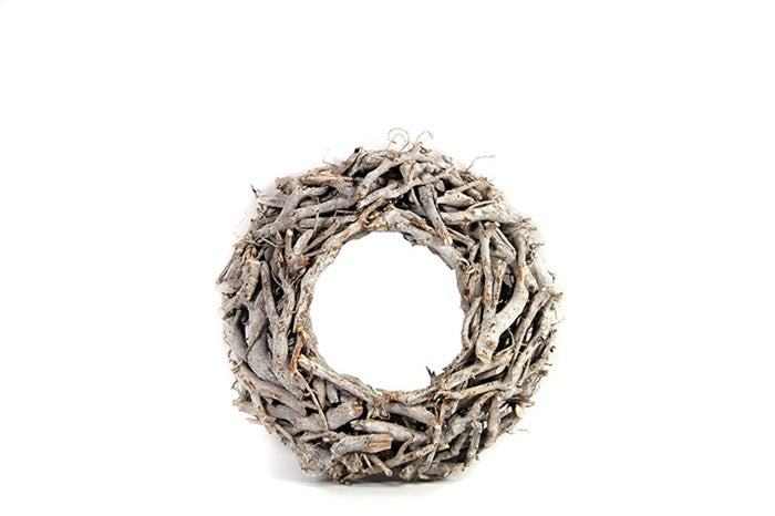 Krans Spikey M grijs