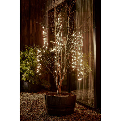 LED tree cascade cluster 8 functie twinkel effect buiten