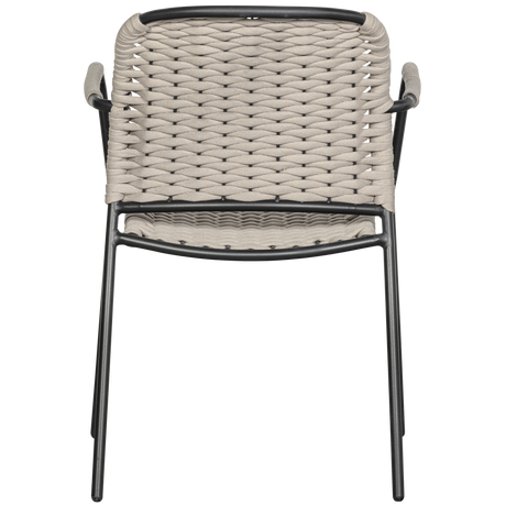 Exotan - Taku eetstoel met armleuning polyester zand