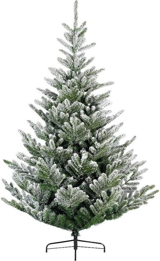 Everlands - Liberty spruce snowy h210 cm groen/wit