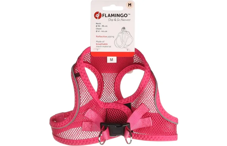 Flamingo - Harnas Step&Go Bento Roze M