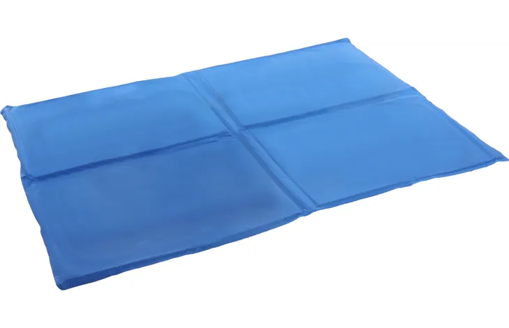 Flamingo - Koelmat Frosty Rechthoekig Blauw | XXL | A:120cm B:80cm C:0,5cm