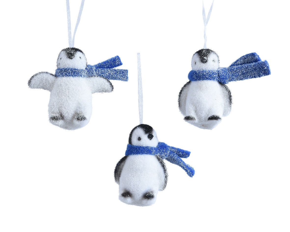 Pinguïn plastic 3assorti