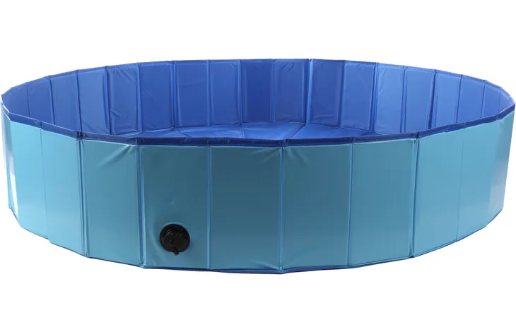 Flamingo - Zwembad Splatter Rond Blauw 160x30cm