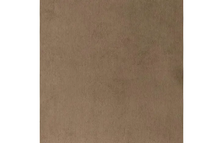 Detail beige kussenstof met fijne ribstructuur.