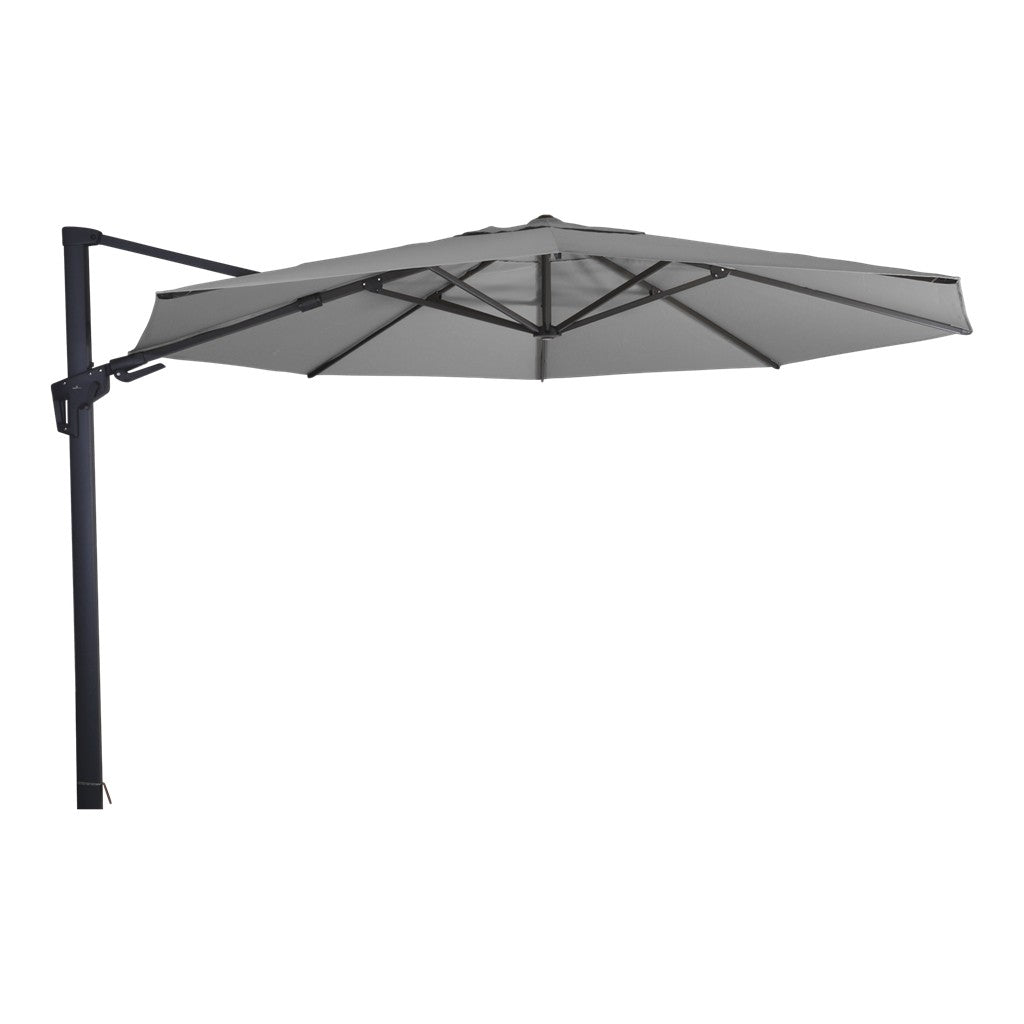 Zweefparasol VirgoFlex grijs Ø3,5mtr