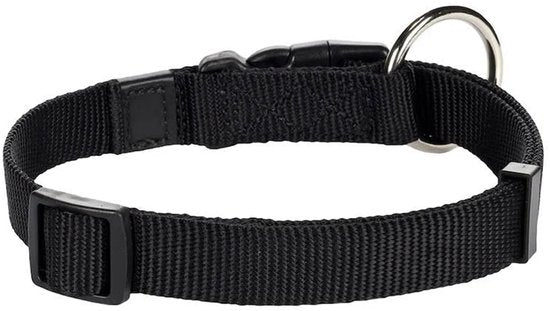Flamingo - Halsband Ziggi Zwart L | 45-65cm x 25mm