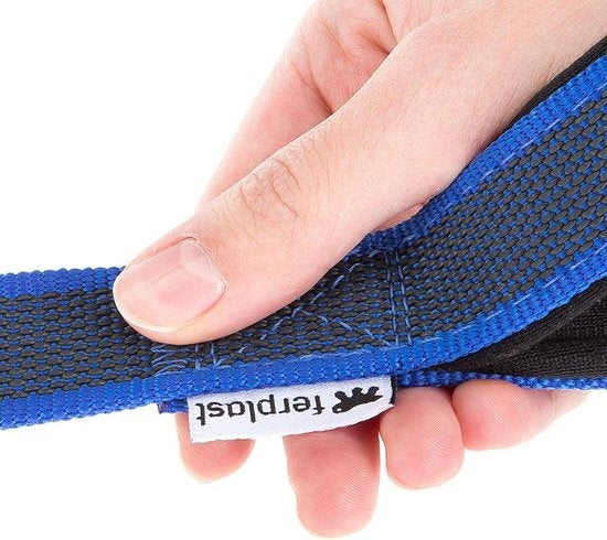 FERPLAST HONDENRIEM DAYTONA GUMMY MATIC G20/120 BLAUW