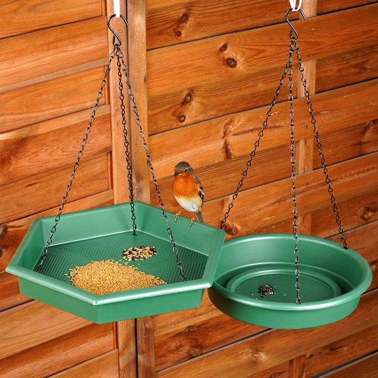 ProGarden - Vogelhuisje met Voeder en Drinkbak