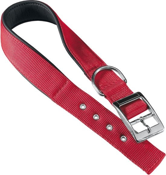 Ferplast Hondenhalsband Daytona 53 X 2,5 Cm Staal/nylon Rood
