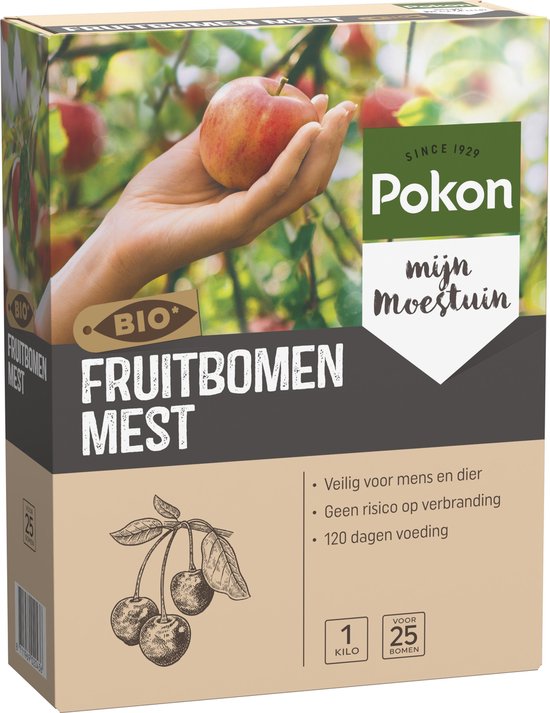Pokon - Bio Fruitbomen Mest 1Kg