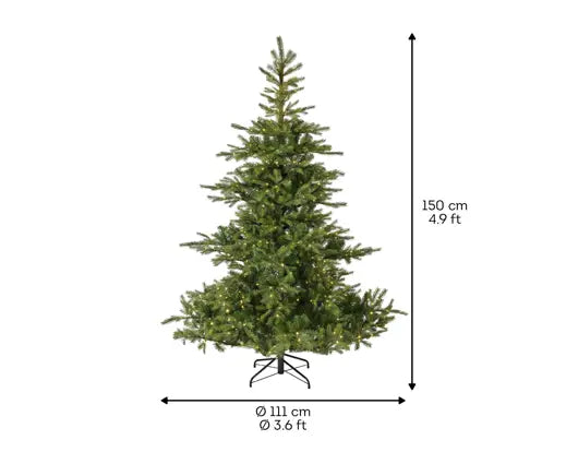 Everlands - Grandis fir Micro LED indoor 150cm